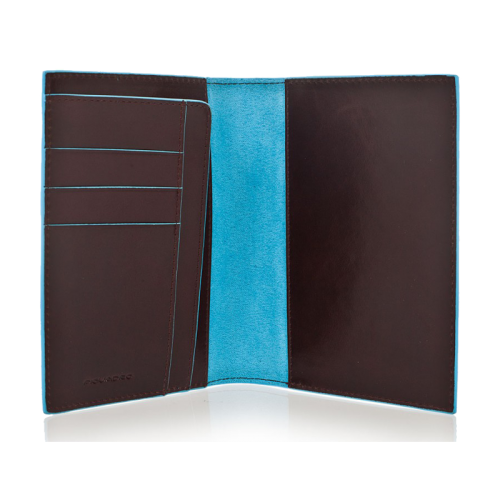 Обложка для паспорта Piquadro PP1660B2/MO коричневая14 x 10,5 x 1,2 см