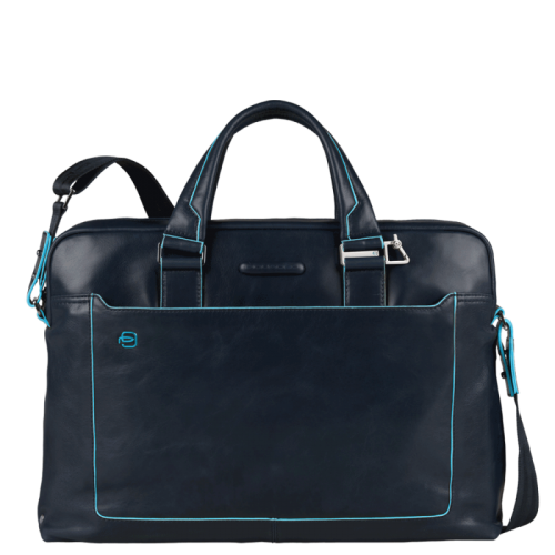 Кожаная сумка Piquadro Blue Square CA3335B2/BLU2 38,5 x 27 x 8,5 см