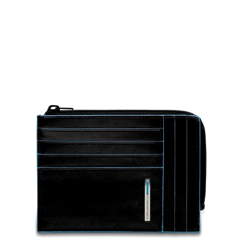 Чехол Piquadro PU1243B2R/N для кредитных карт черный Blue Square 12,5 x 9 x 1 см