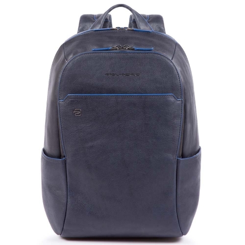Рюкзак Piquadro CA3214B2S/BLU мужской кожаный синий B2S 39 x 29 x  13,5 см