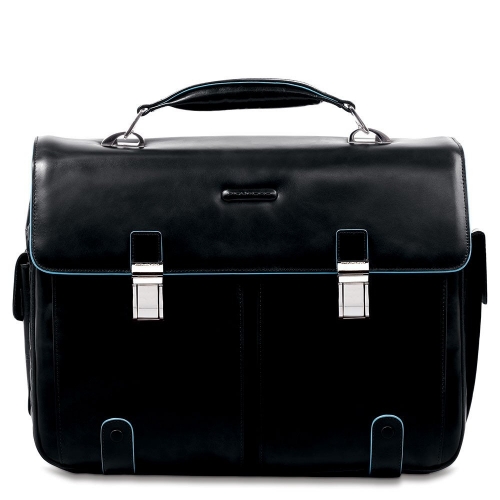 Портфель Piquadro CA1068B2/N кожаный черный43 х 31 х 13 см