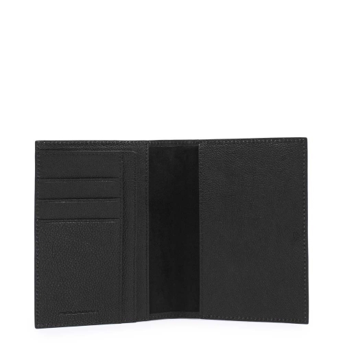 Обложка для паспорта Piquadro PP1660B3/N черная10,5 x 14 x 1,2 см