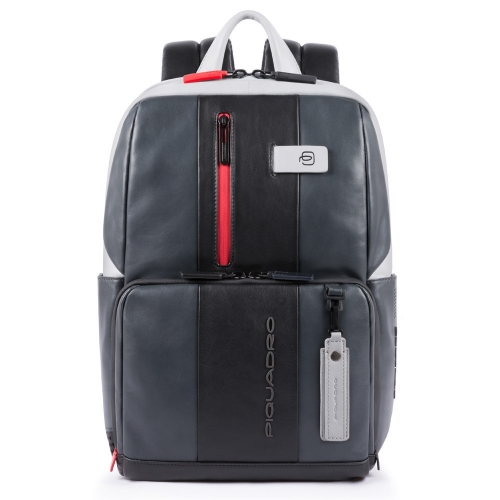 Мужской рюкзак с USB портомСерый, Черный39 x 29 x 15 см