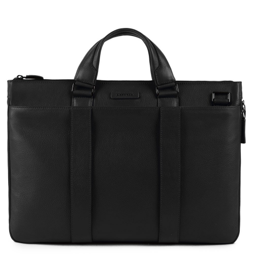 Деловая сумка Piquadro CA4021MOS/N кожаная черная Modus Special 42 x 30 x 3,5 см
