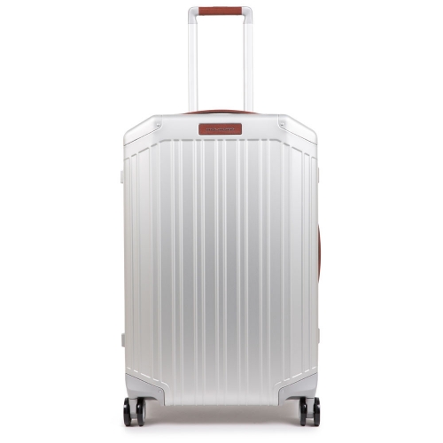 Алюминиевый чемодан Piquadro BV4427ALU/GRCU средний ALU 69 x 44 x 27,5 см