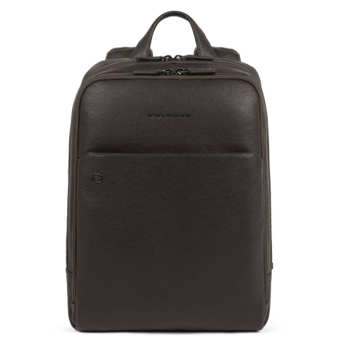 Рюкзак с двумя отделениями Piquadro CA4770B3/TM кожаный коричневый Black Square 39 x 30 x 8 см