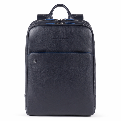 Рюкзак с двумя отделениями Piquadro CA4770B2S/BLU кожаный синий B2S 39 x 30 x 8 см