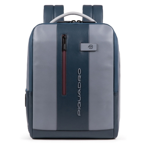 Бизнес-рюкзак кожаный Piquadro CA4818UB00/GRBO серо-синий41,5 x 31 x 12 см