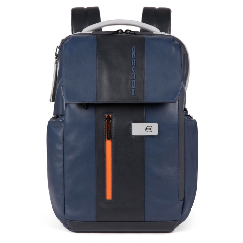 Кожаный бизнес рюкзак Piquadro CA5543UB00/BLGR сине-серый43 x 31 x 16 см 
