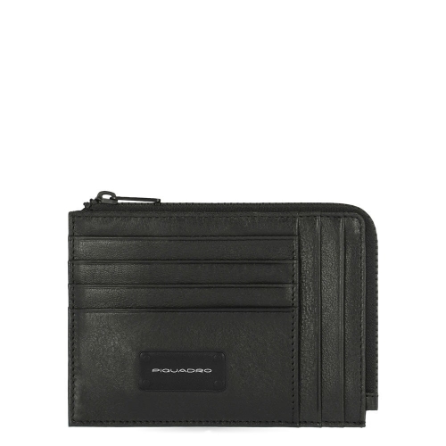 Чехол Piquadro PU1243APR/N для банковских карт черный Harper 12,5 x 9 x 1 см
