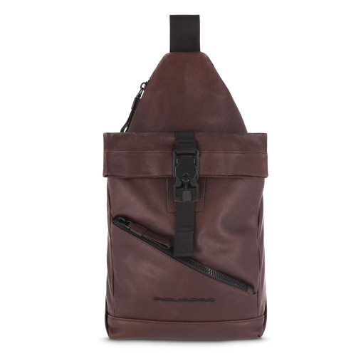 Рюкзак с одной лямкой Piquadro CA5678AP/TM кожаный коричневый Harper 38 x 20 x 8 см